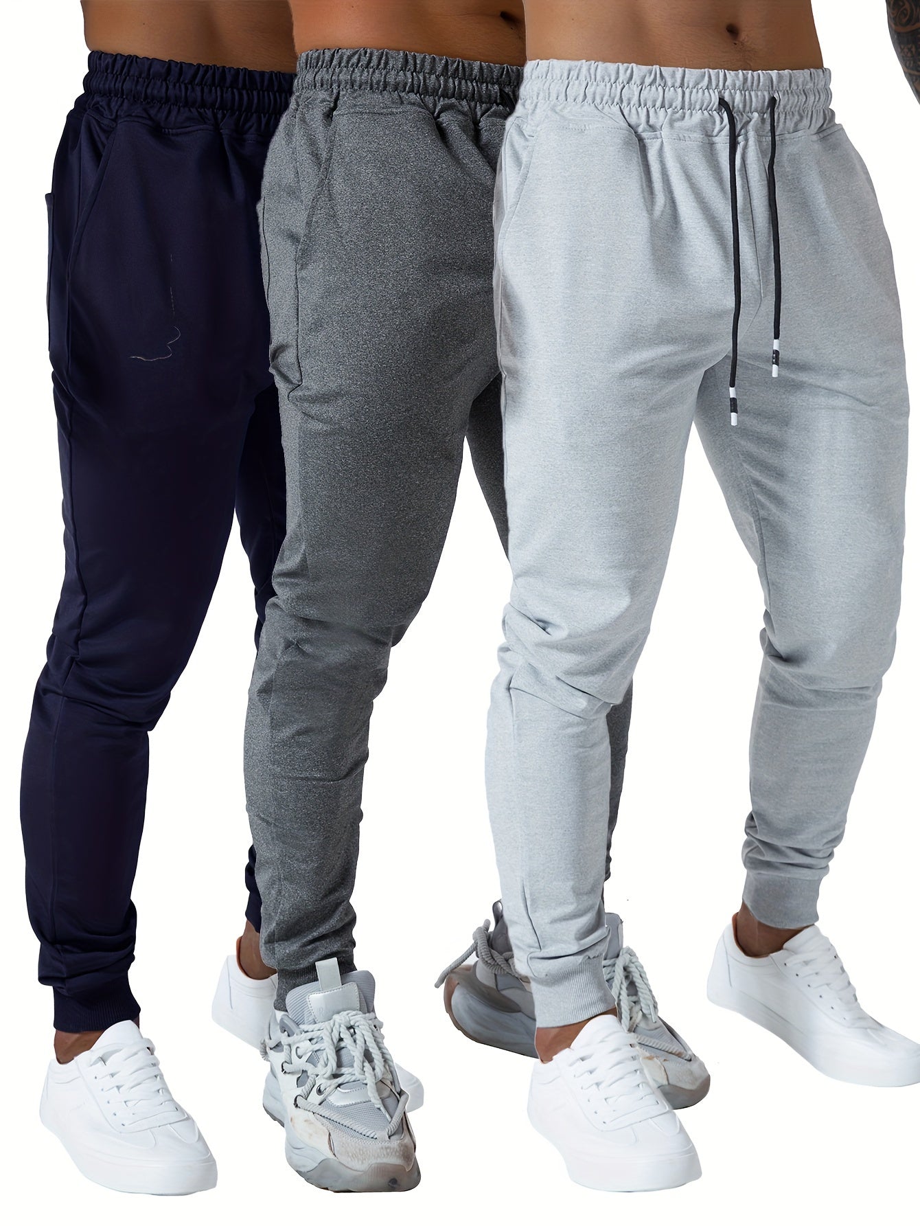 3PCS Men's Sweatpants