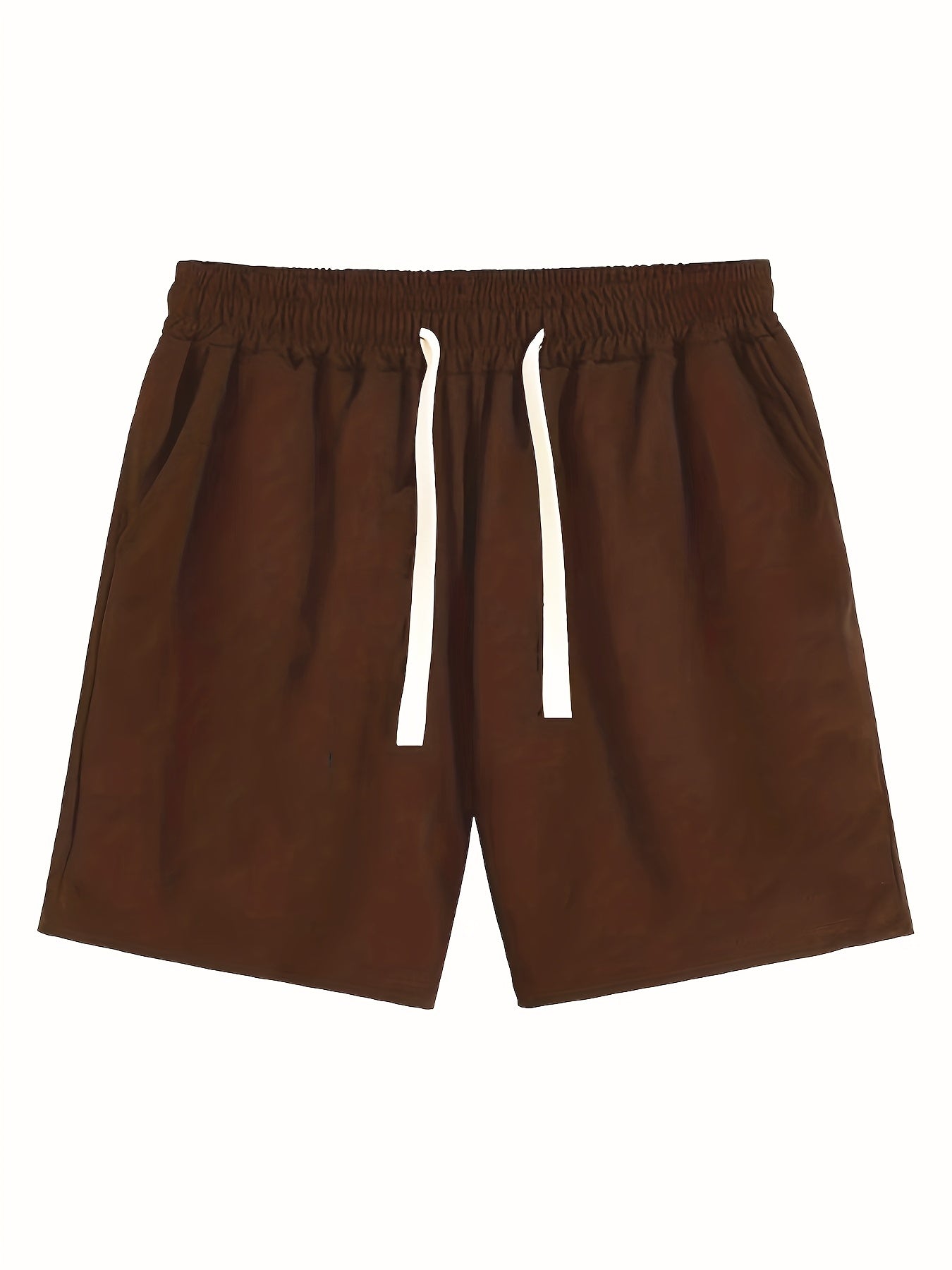 4 Pieces Comfy Solid Color Men's Shorts