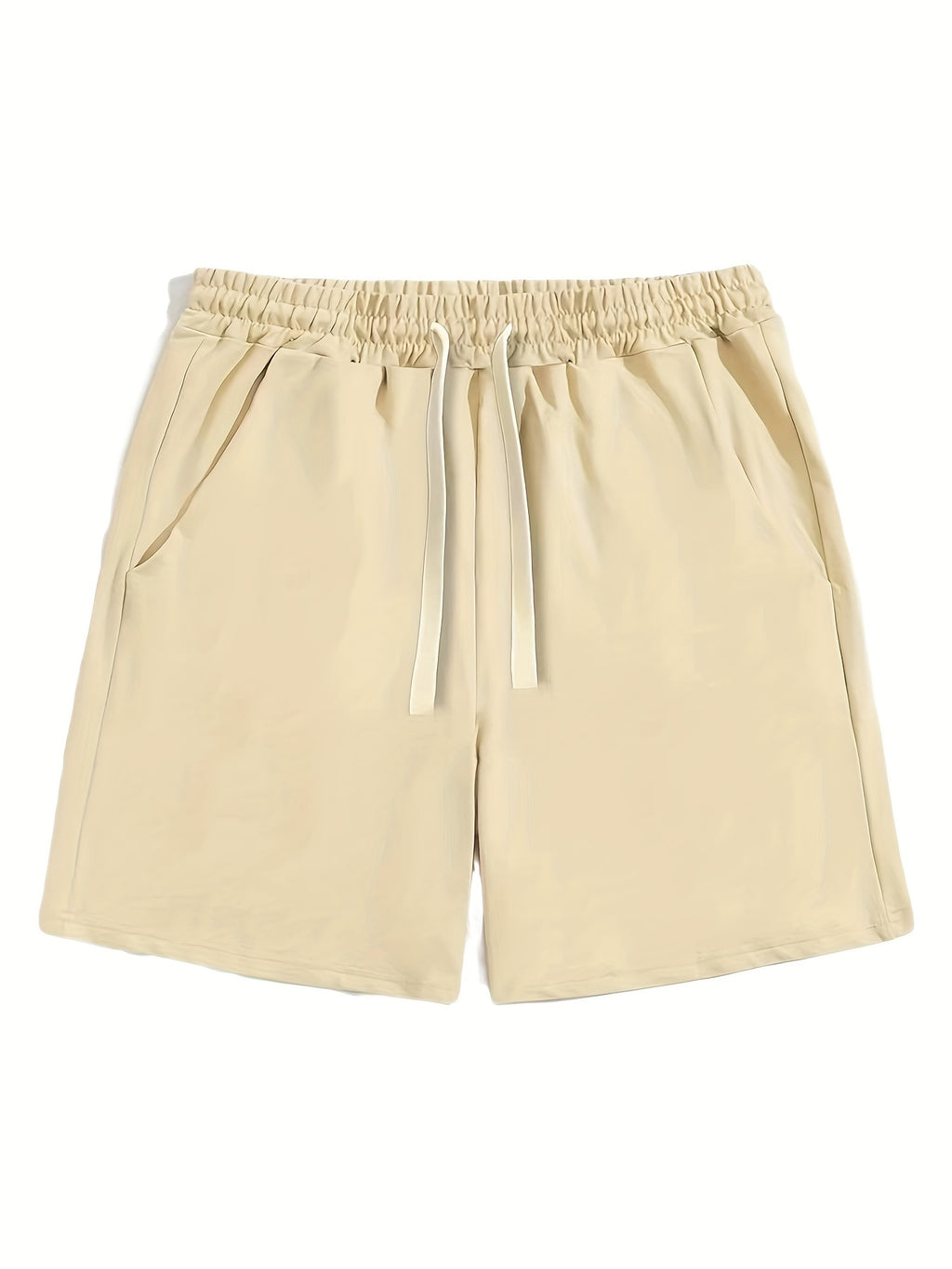 4 Pieces Comfy Solid Color Men's Shorts