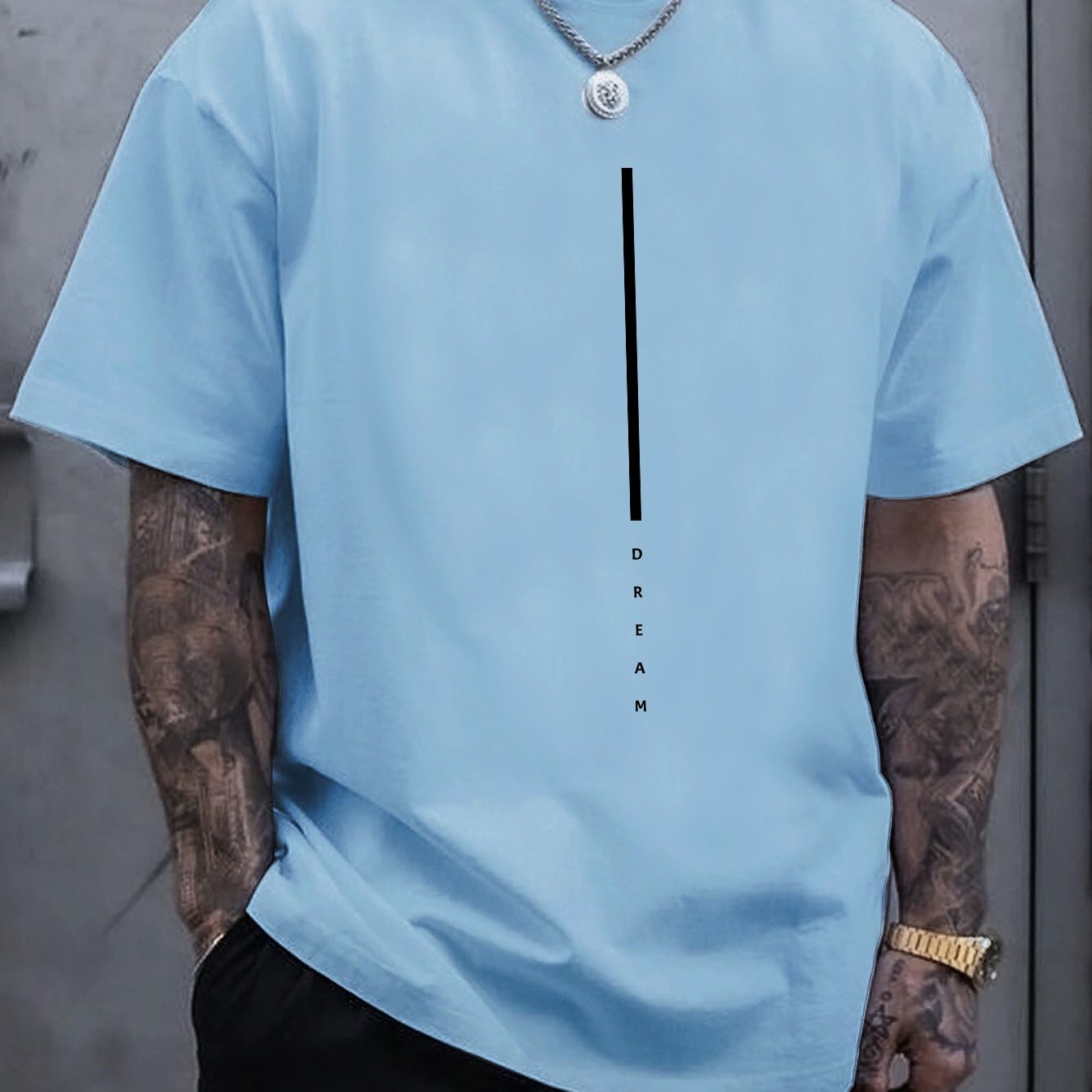 DREAM Creative Print Men's Casual T-Shirt