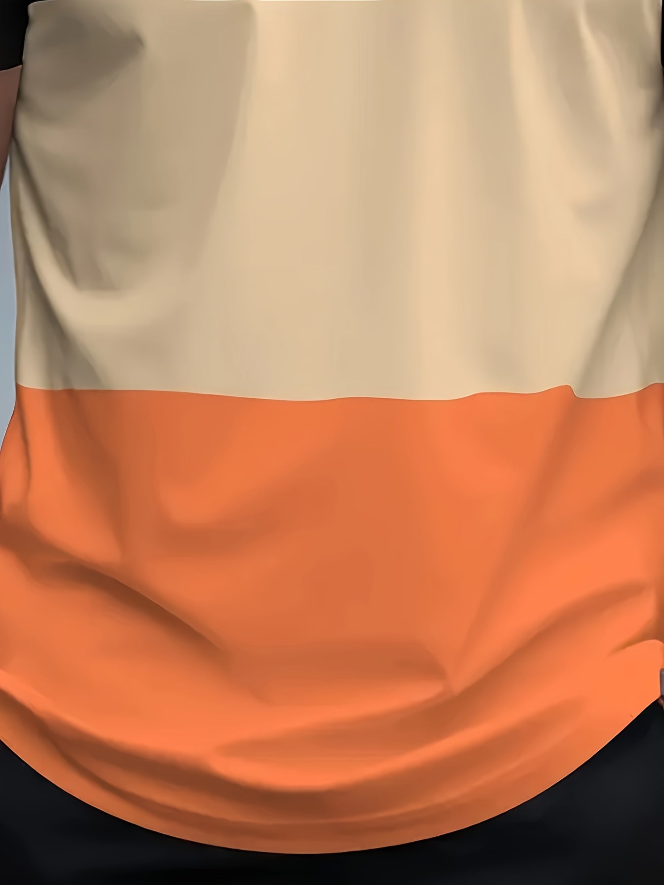 Men's Casual T-Shirt - Short Sleeve, Geometric Stripe Design