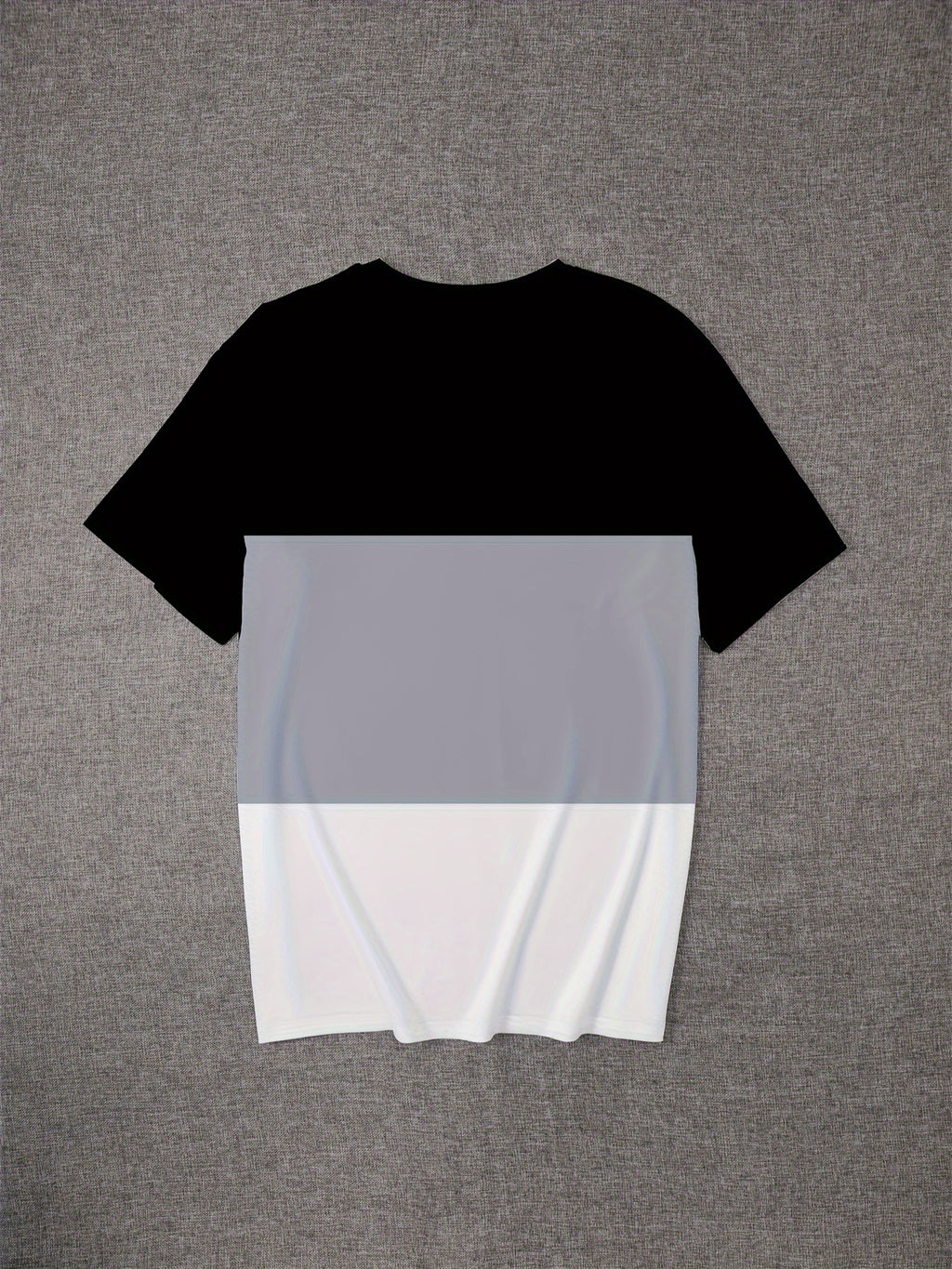 Paris Letter Print Oversized Men's Casual T-Shirt