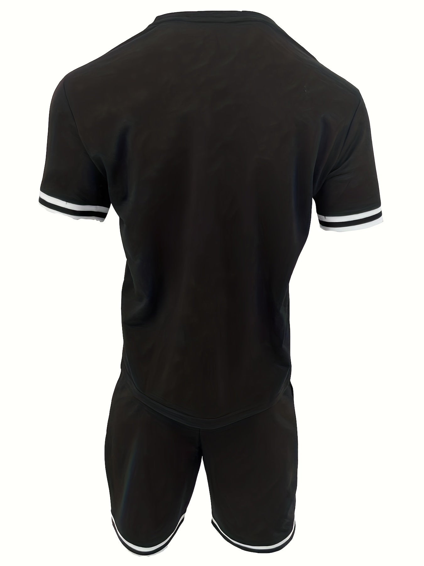 Casual Round Neck Short Sleeve Men's T-shirt