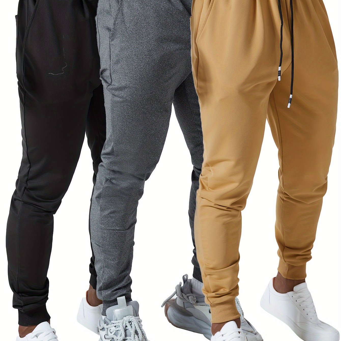 3PCS Men's Sweatpants